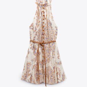 Zara Printed Sun Dress